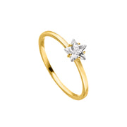 Echtgold Ring Stellaire