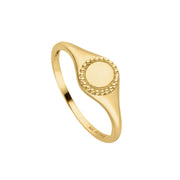 Echtgold Ring Reine