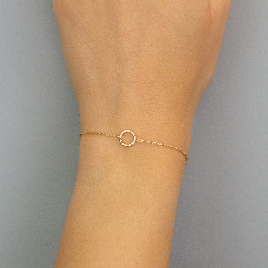 Echtgold Armband Soleil