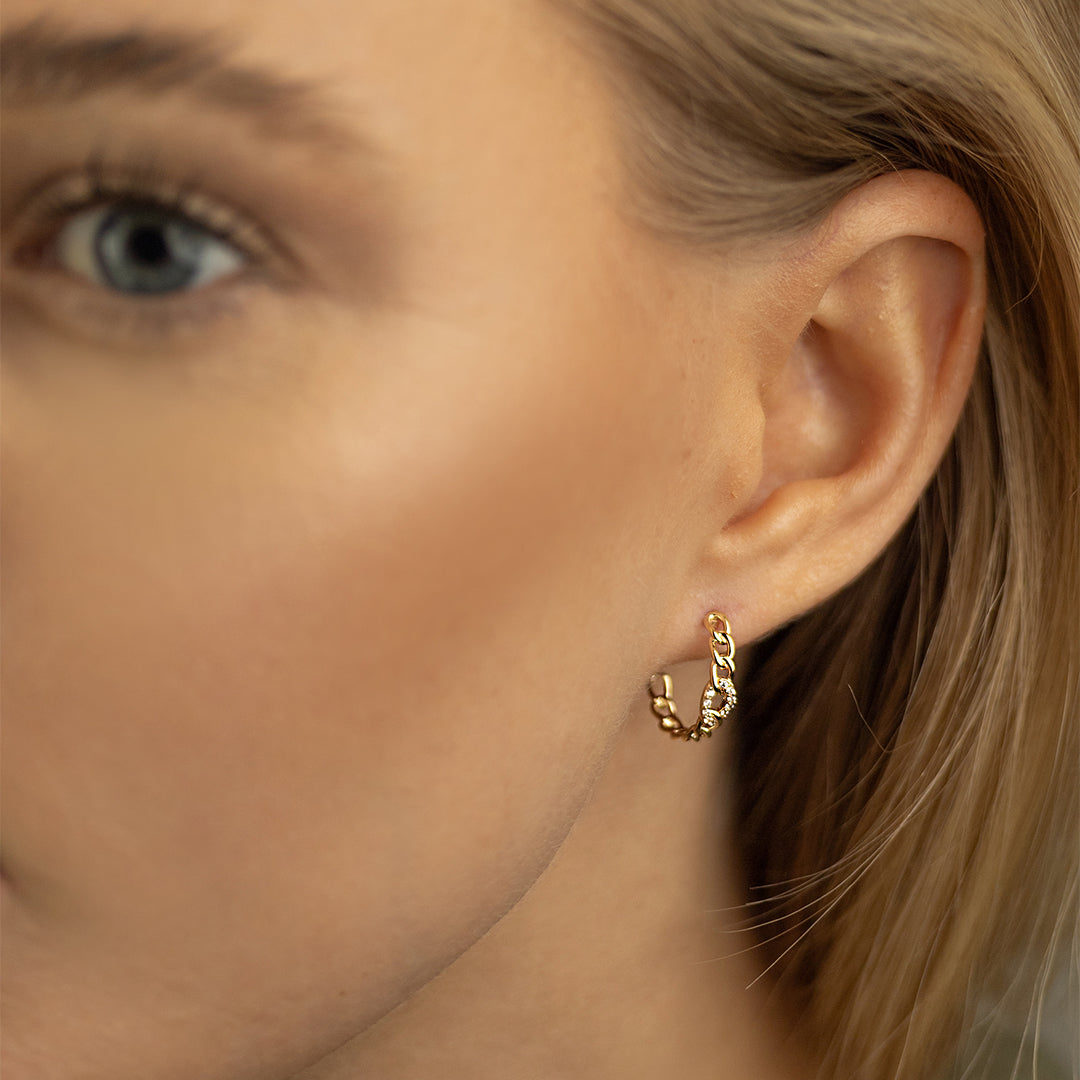 Echtgold Ohrring Saint Tropez