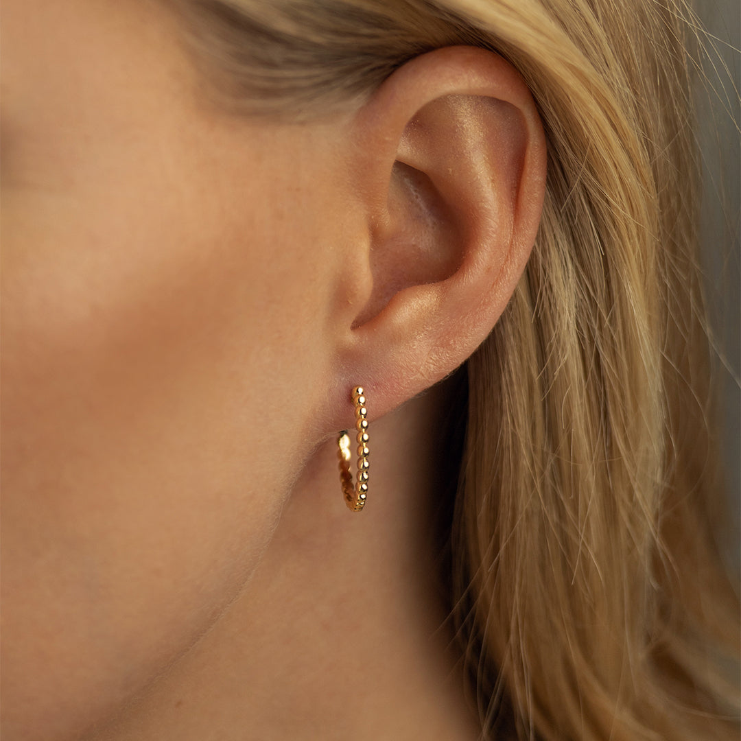 Echtgold Creole Calais