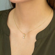 Echtgold Collier Valse