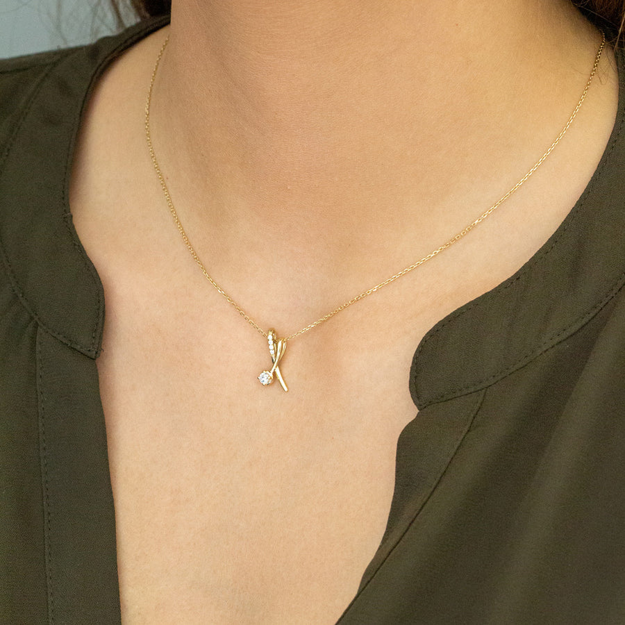 Echtgold Collier Valse