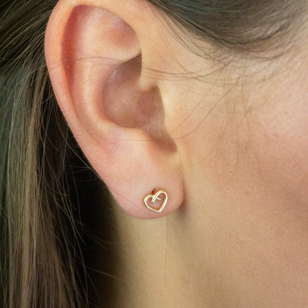 Echtgold Ohrring Èprise