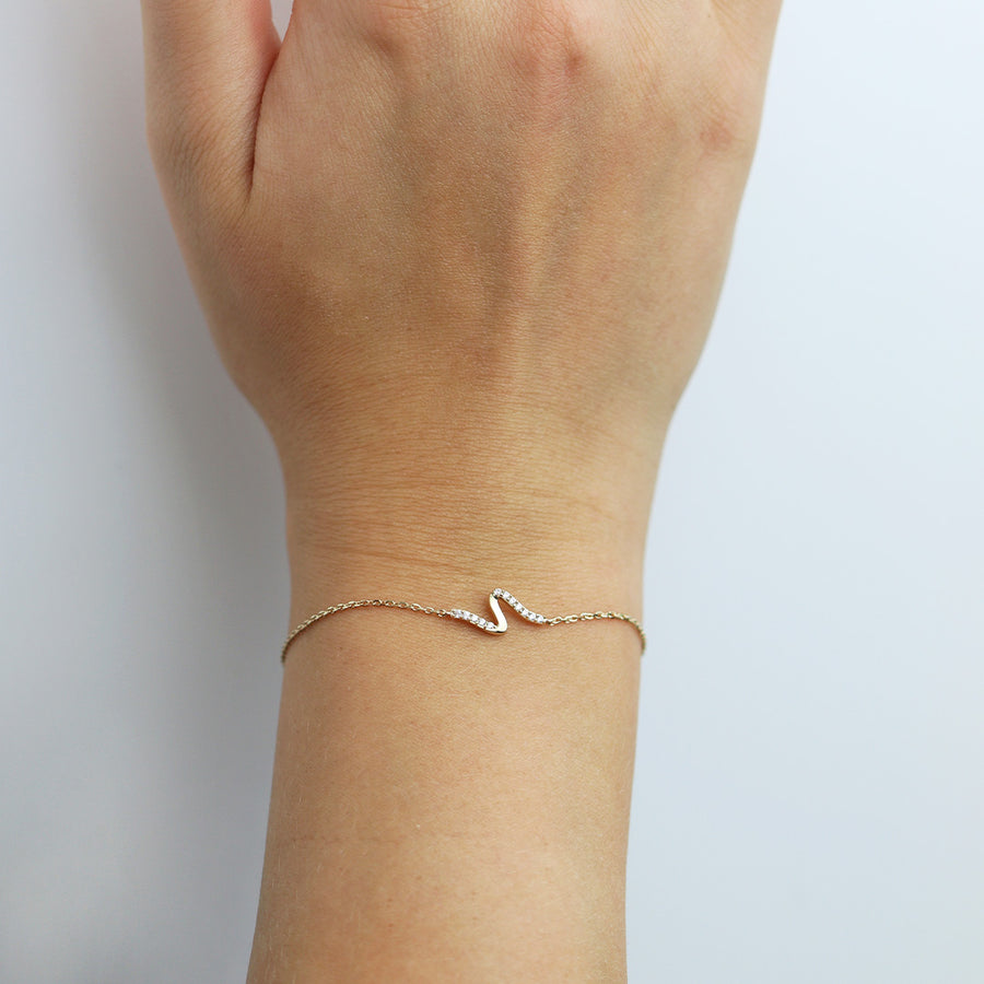 Echtgold Armband Enrouler