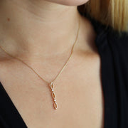 Echtgold Collier relier