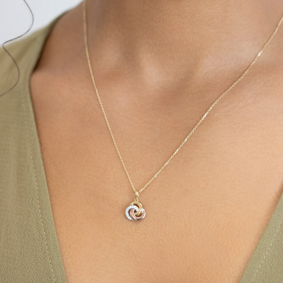 Echtgold Collier Noyer