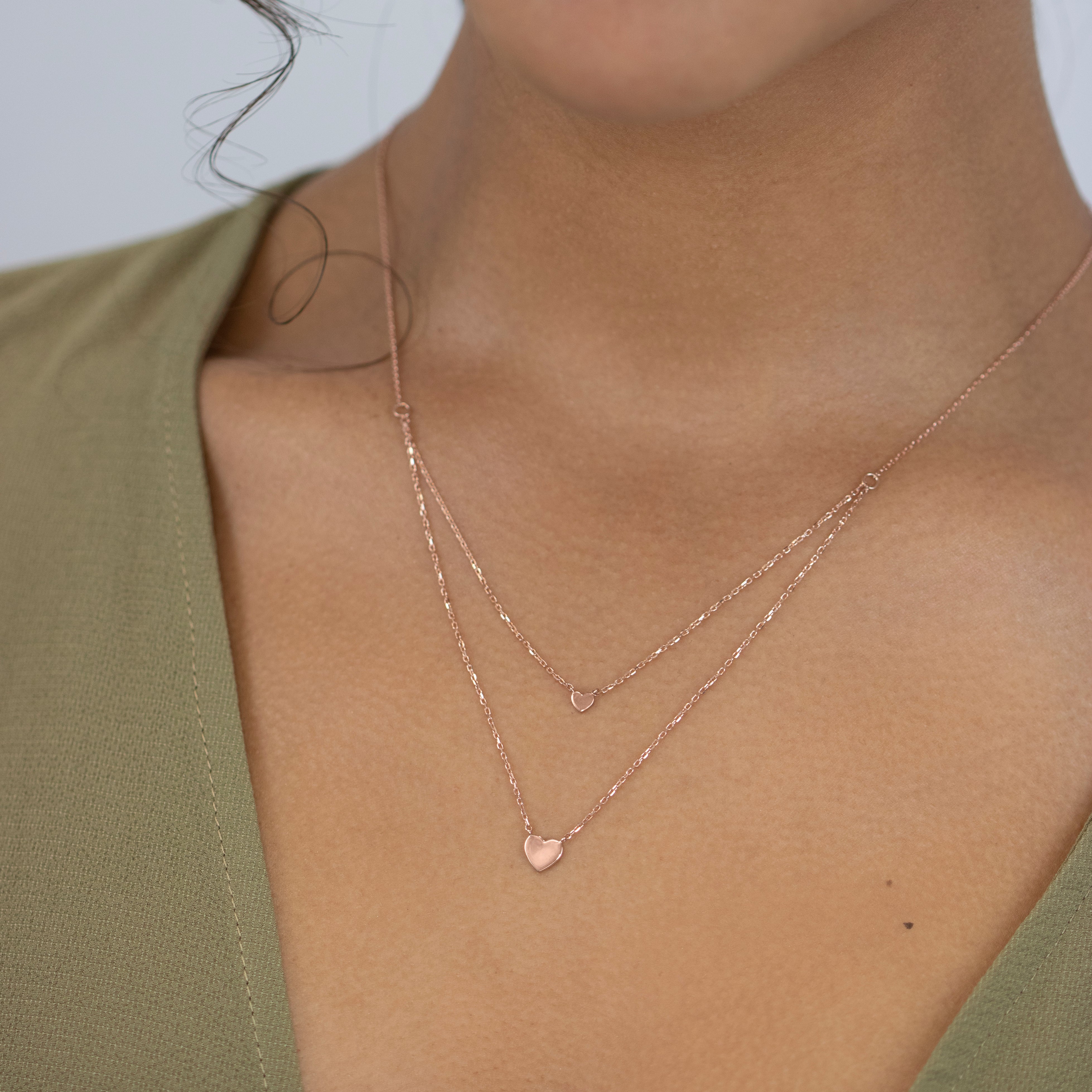 Echtgold Collier Loulou Rosé