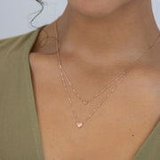 Echtgold Collier Loulou Rosé