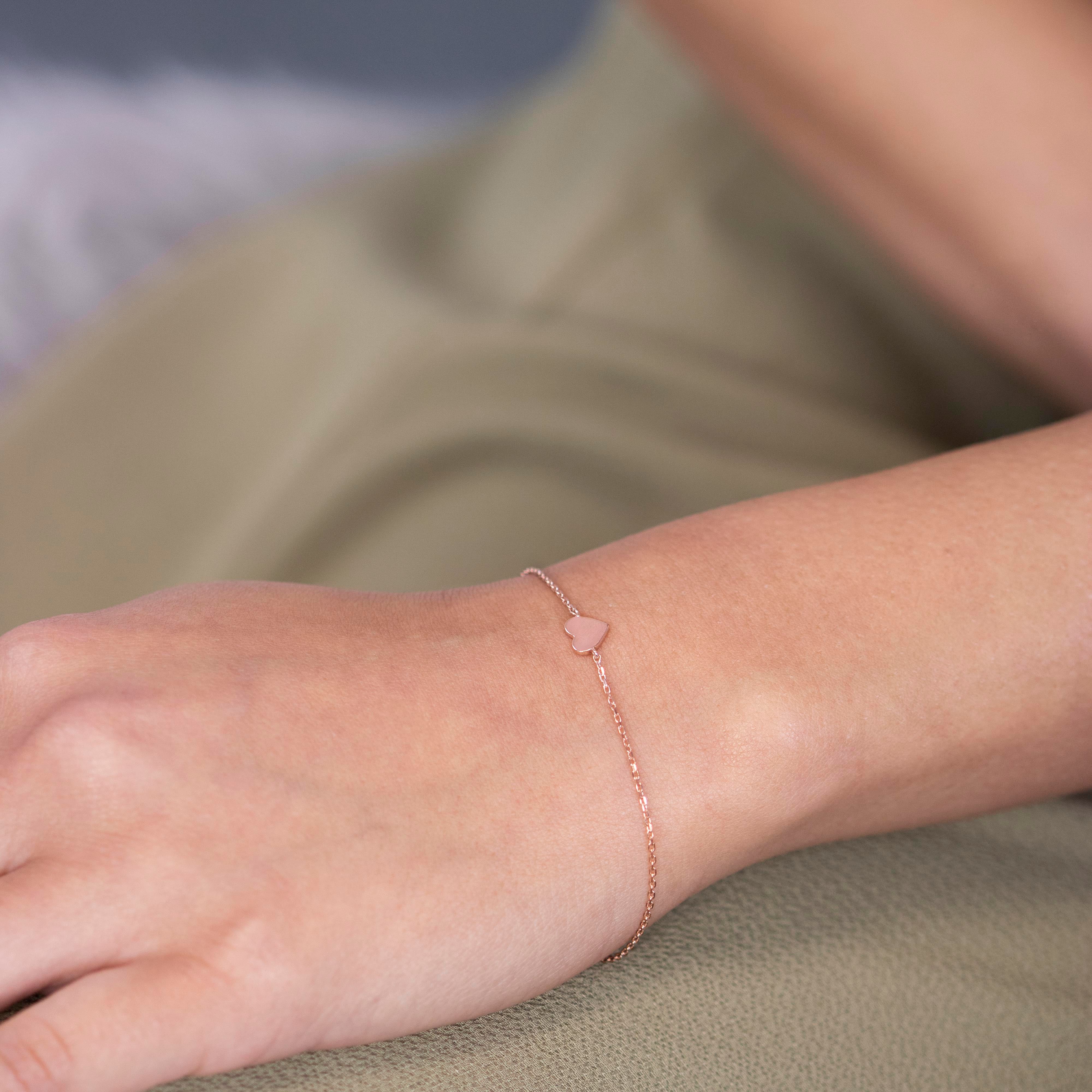 Echtgold Armband Loulou Rosé