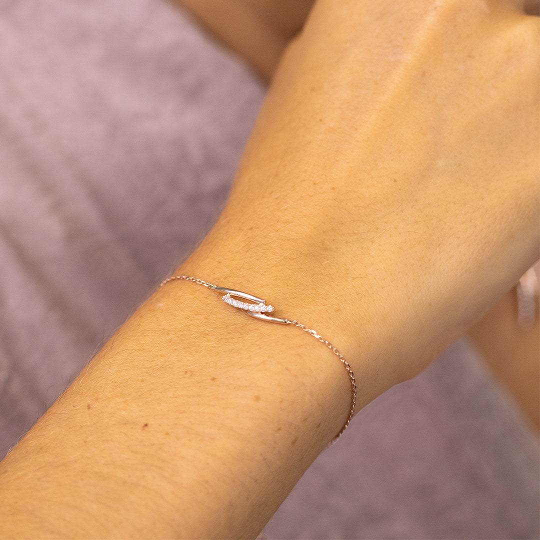 Echtgold Armband Charléne