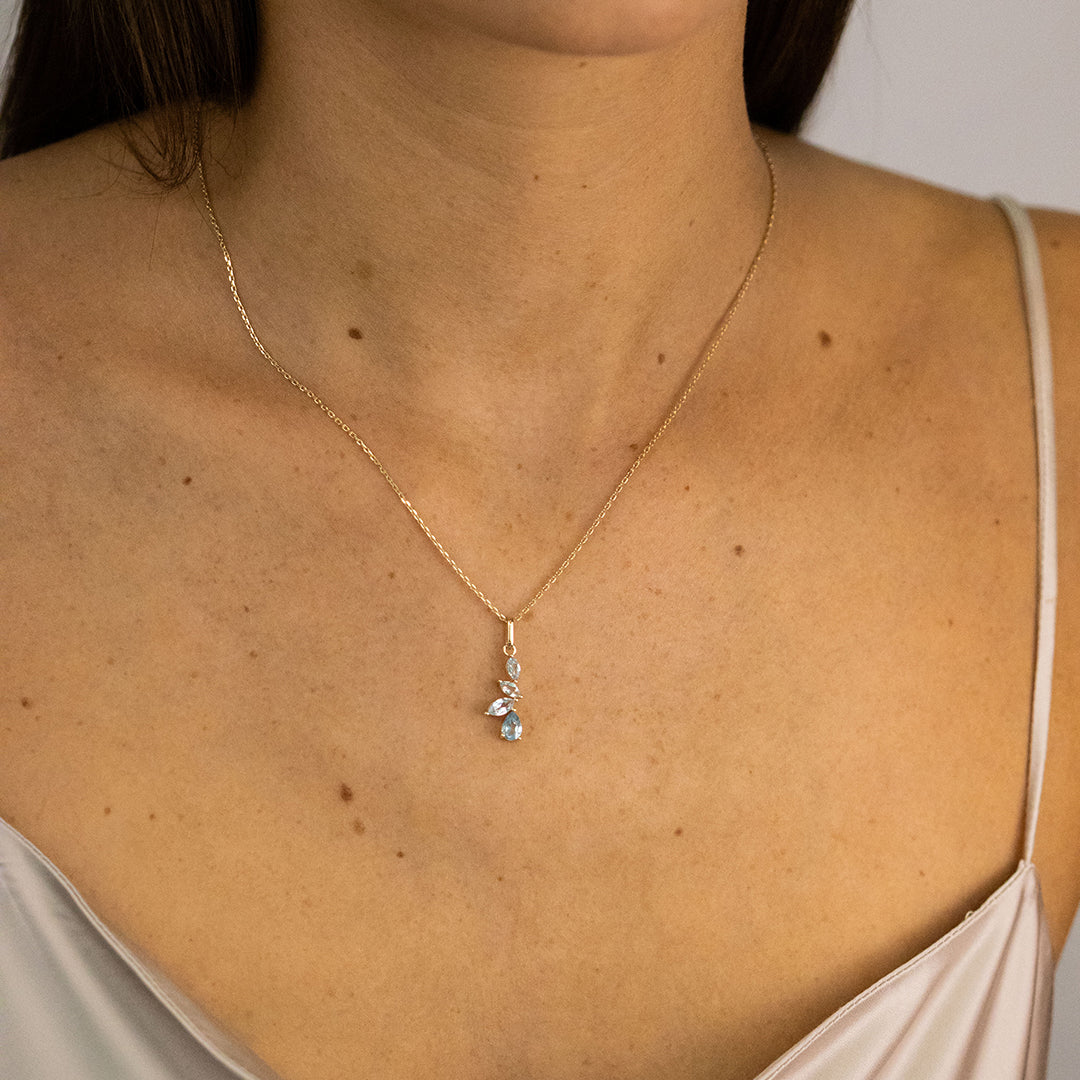 Echtgold Collier Livia