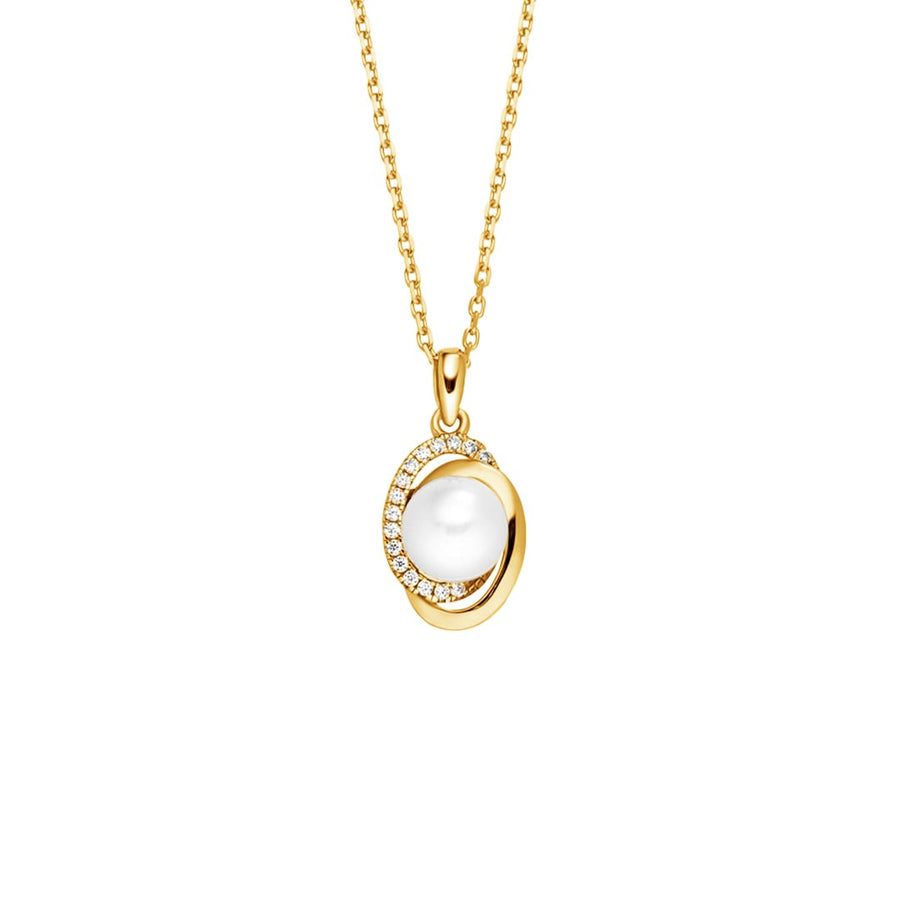 Echtgold Collier Élaine