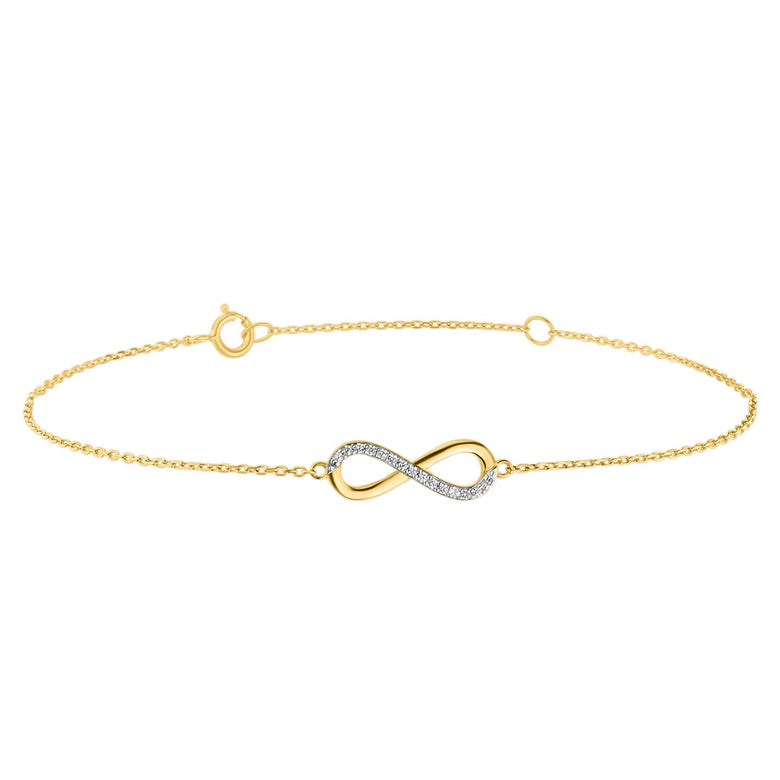 Nana Kay Echtgold Armband Infinity