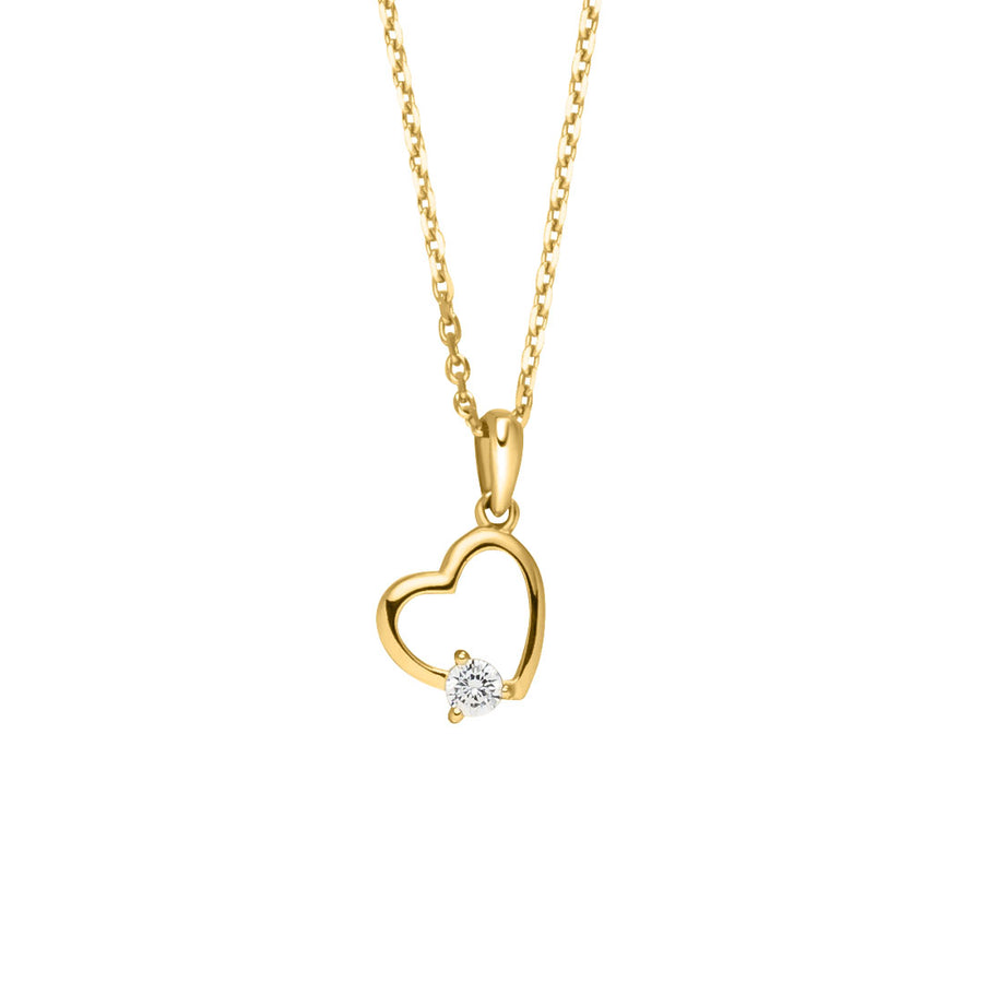 Echtgold Collier Coeurine