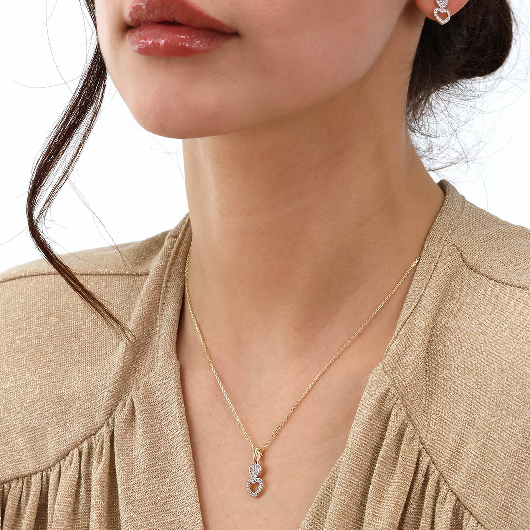 Echtgold Collier Liens
