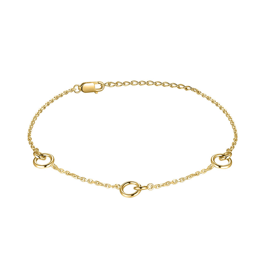 Echtgold Armband Noué