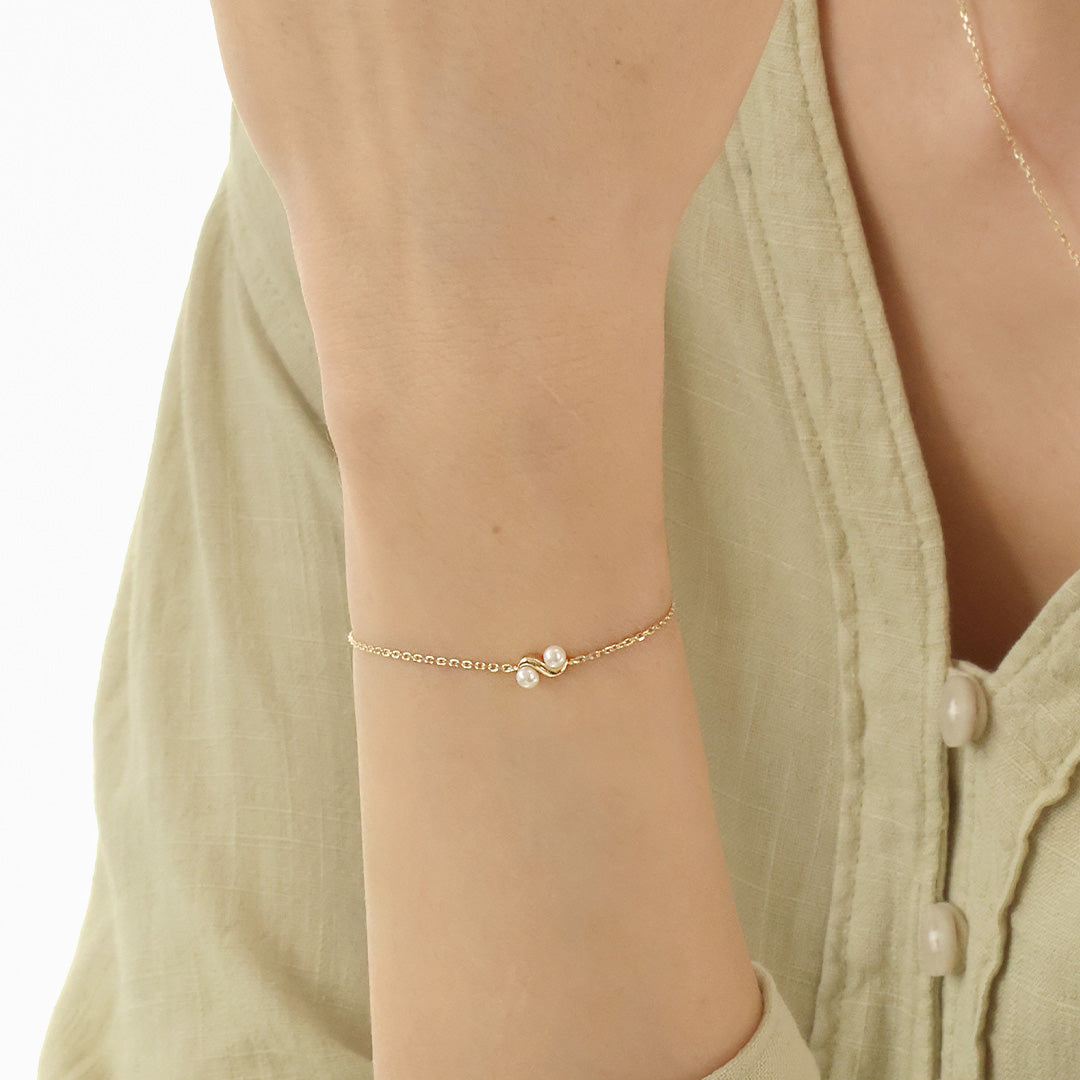 Echtgold Armband Lancée