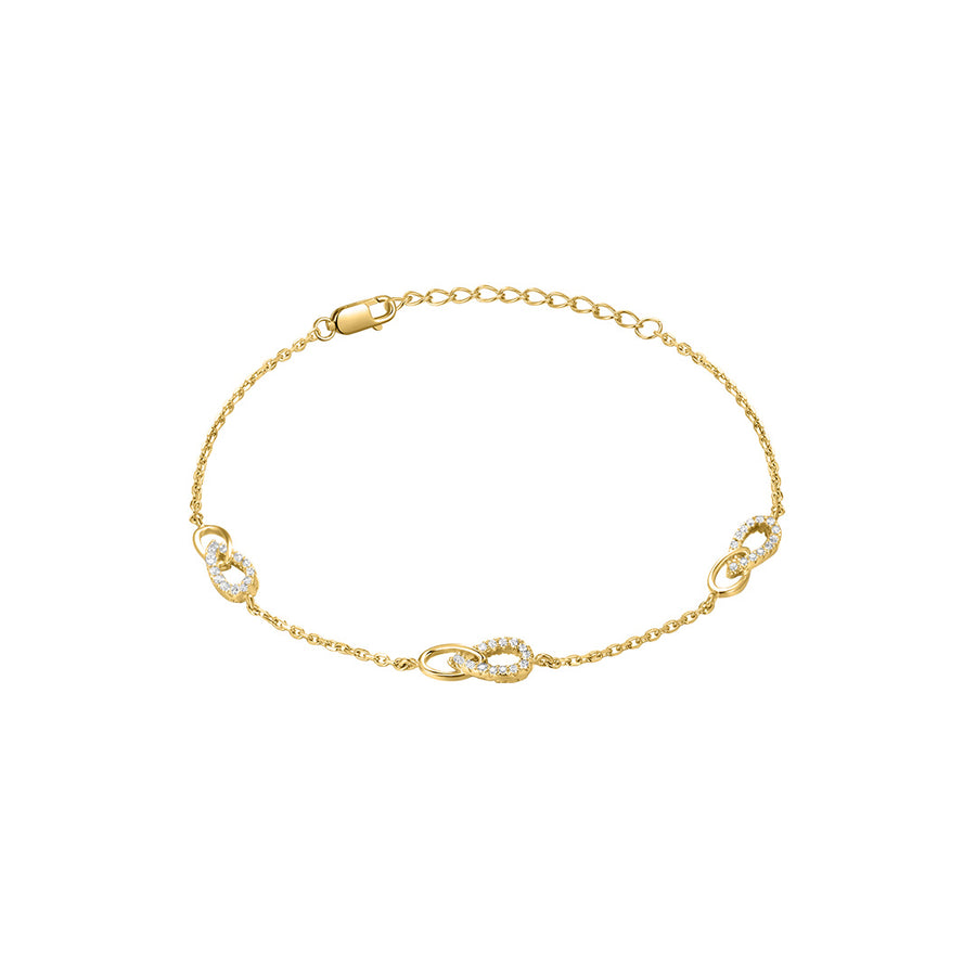 Echtgold Armband Fidèle