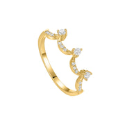 Echtgold Ring  Princier