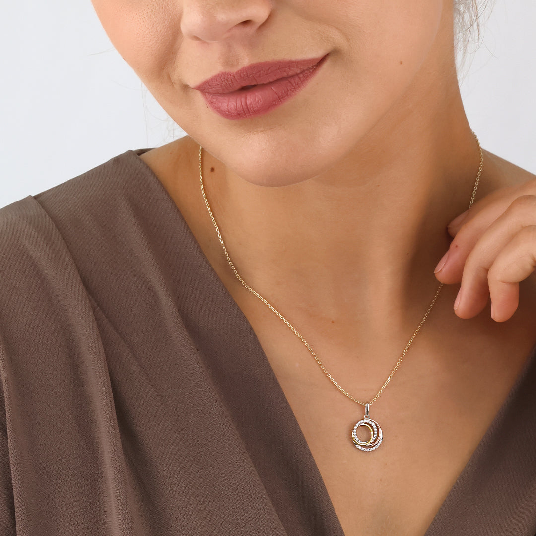 Echtgold Collier Élora