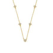 Echtgold Collier Améline