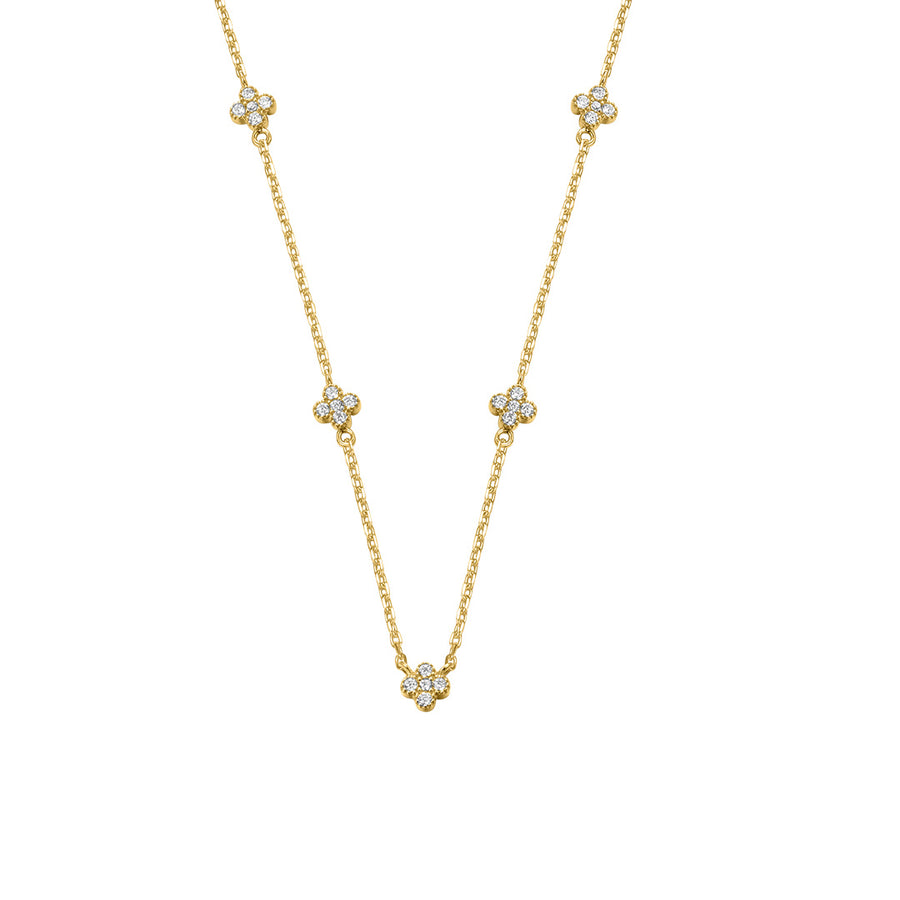 Echtgold Collier Améline