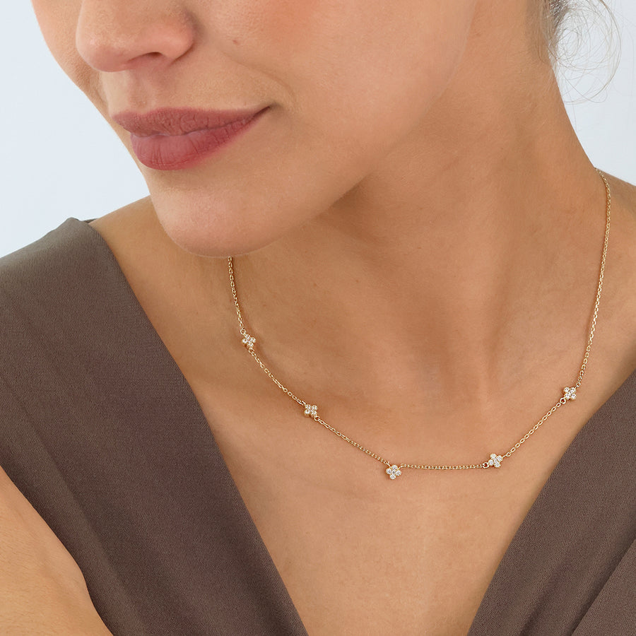 Echtgold Collier Améline