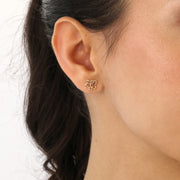 Echtgold Ohrstecker Papillon Enchanté