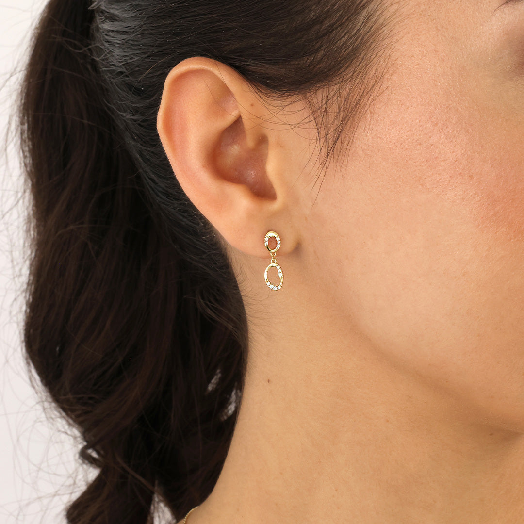 Echtgold Ohrstecker Èlance