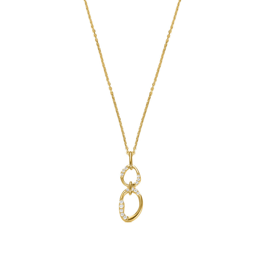 Echtgold Collier Èlance
