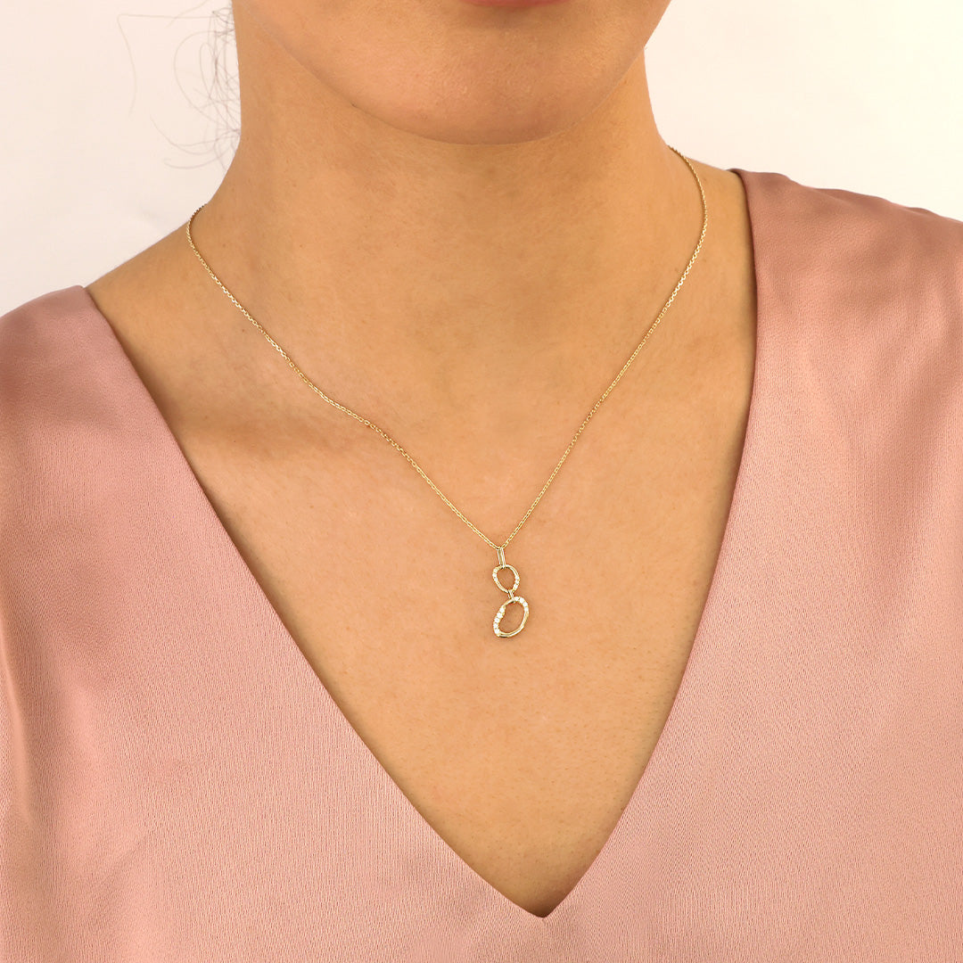 Echtgold Collier Èlance