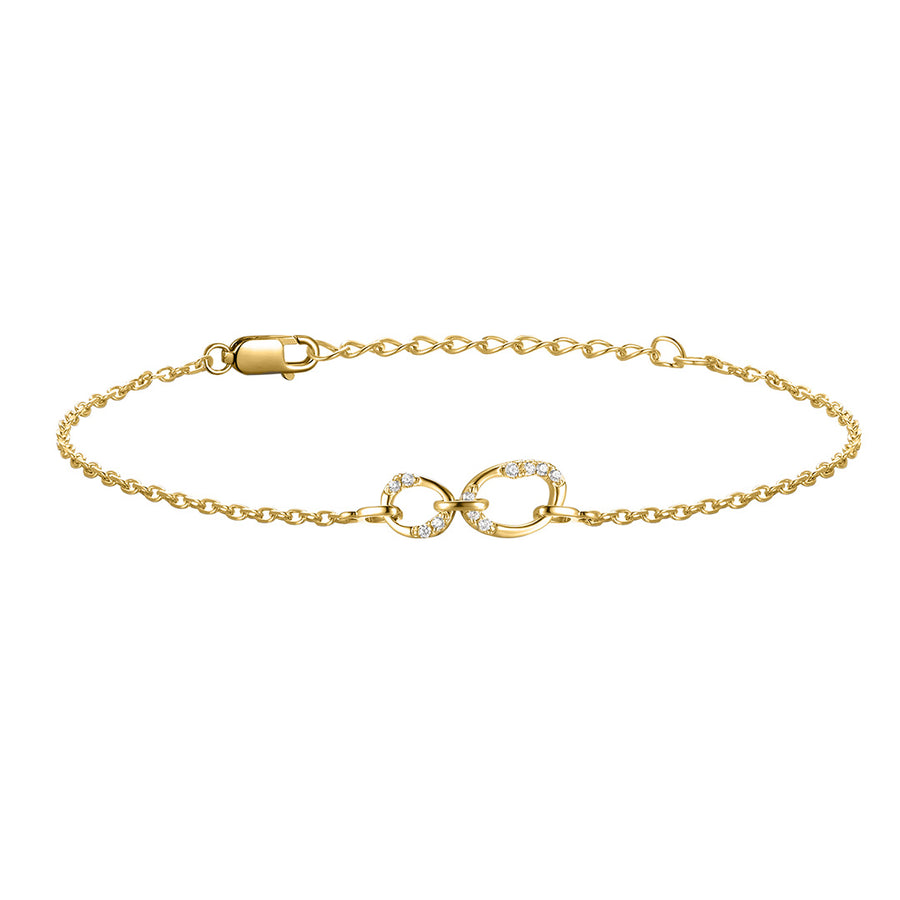 Echtgold Armband Èlance