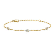 Echtgold Armband Noélie