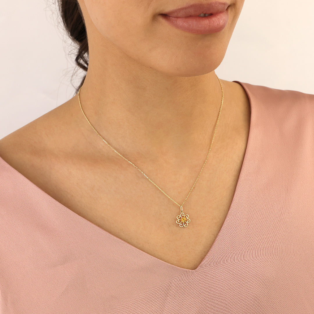 Echtgold Collier Èloria