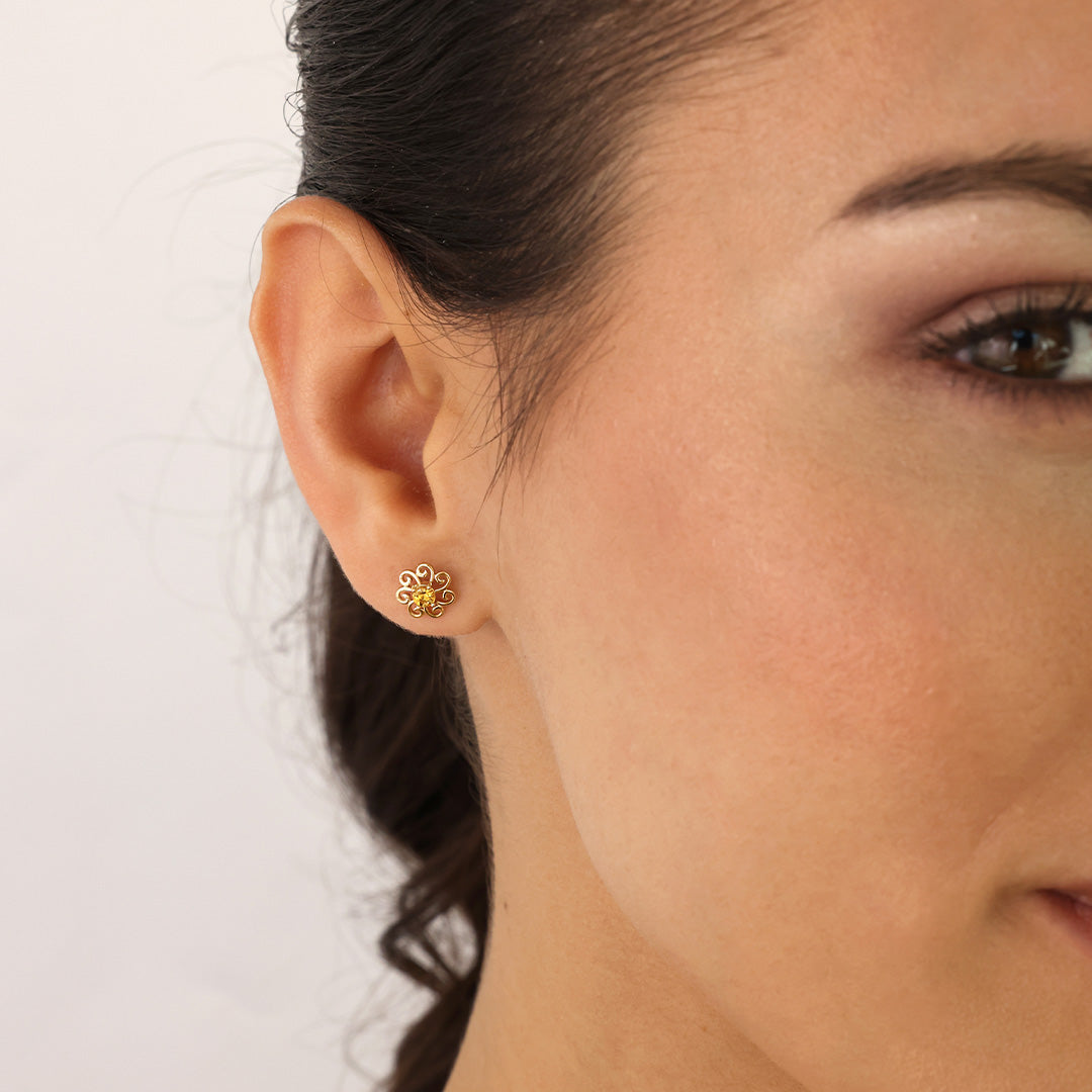 Echtgold Ohrstecker Èloria