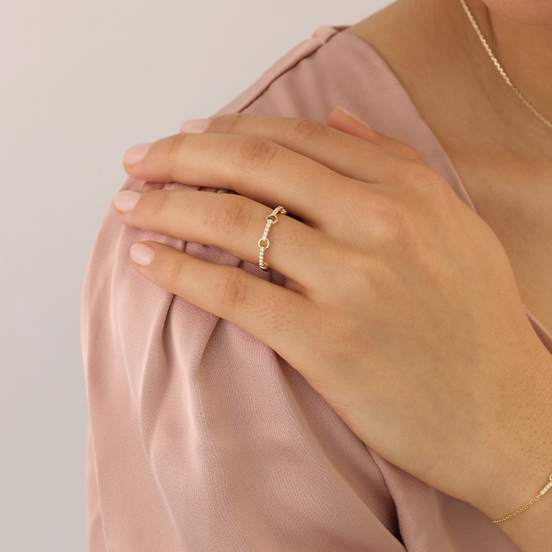 Echtgold Ring Aruevielle