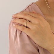 Echtgold Ring Aruevielle