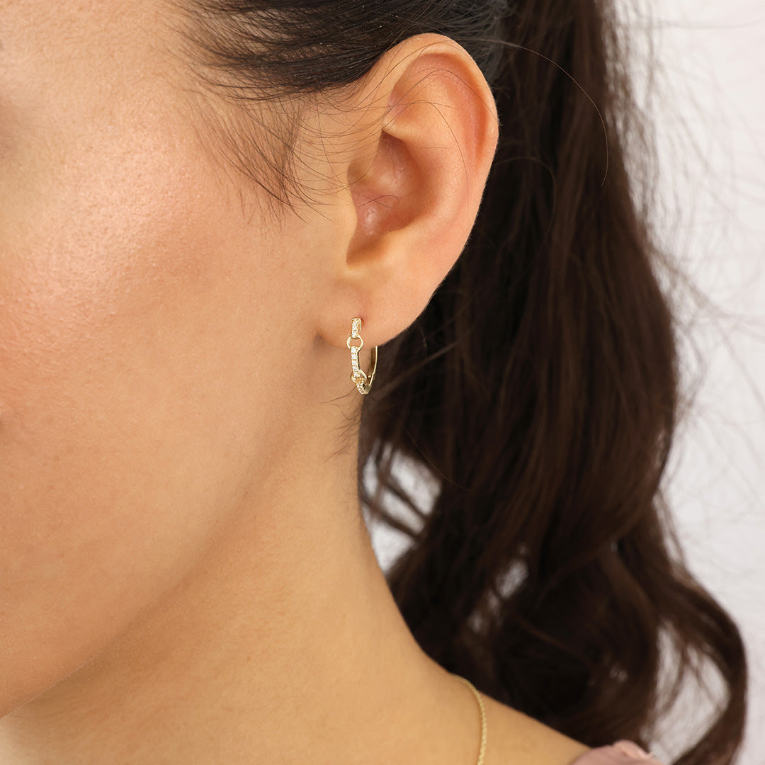 Echtgold Creolen Aruevielle