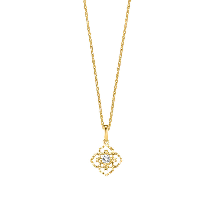 Echtgold Collier Nadira