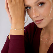 Echtgold Armband Lunéor