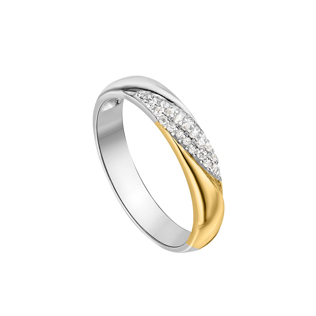 Modern Trio Ring Blended