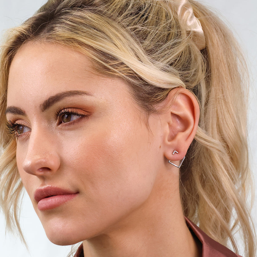 French Chic Ohrstecker Rhombelle