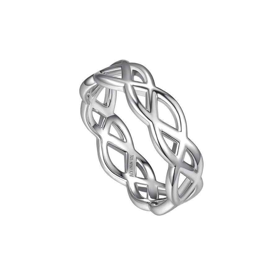 Solid Flair Ring Braided