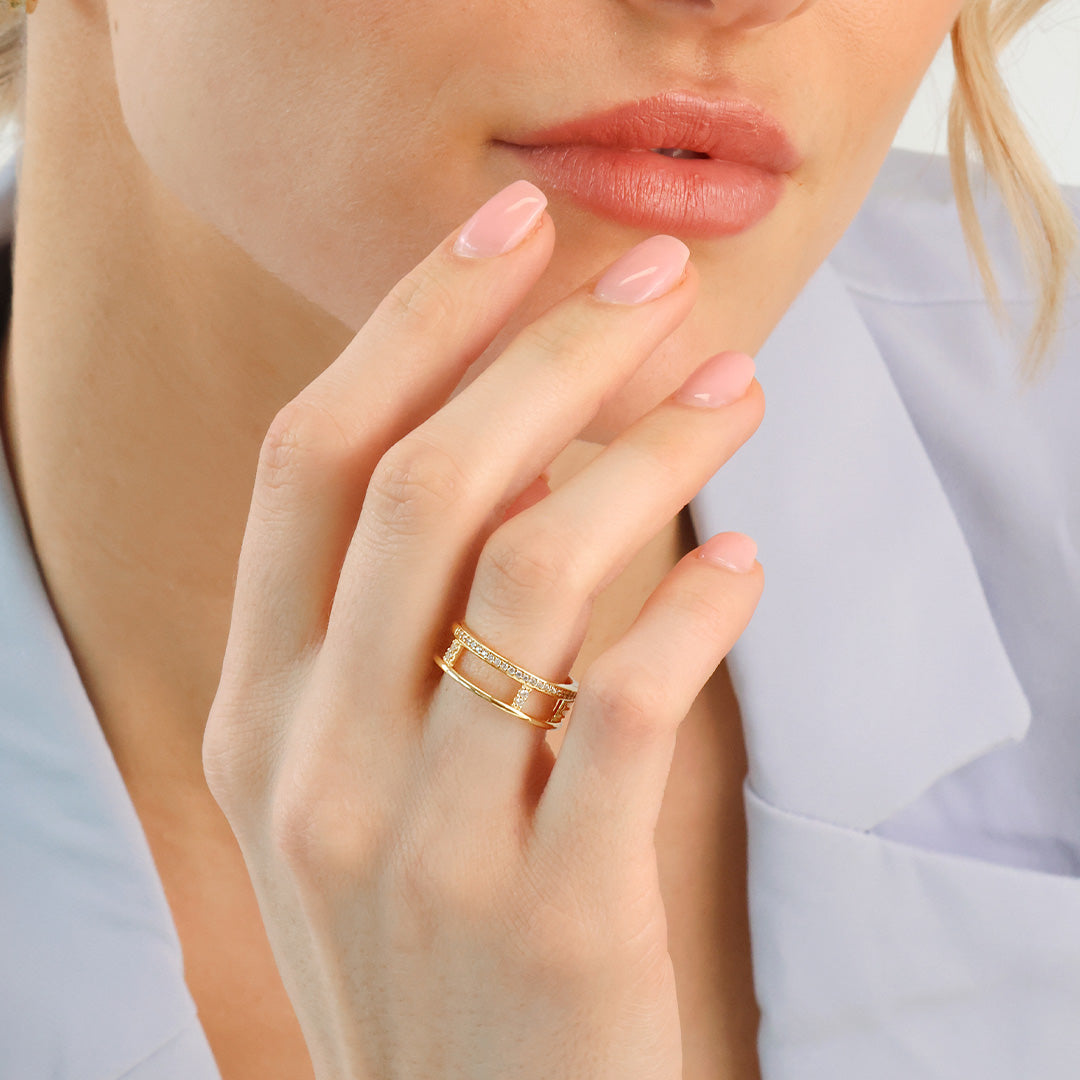 Glam Rebel Ring Adley