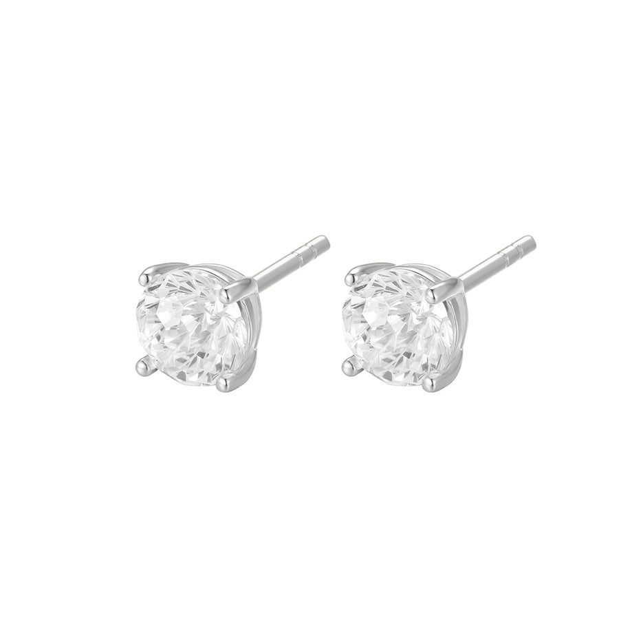 Classic Soliaire Ohrstecker Caelia