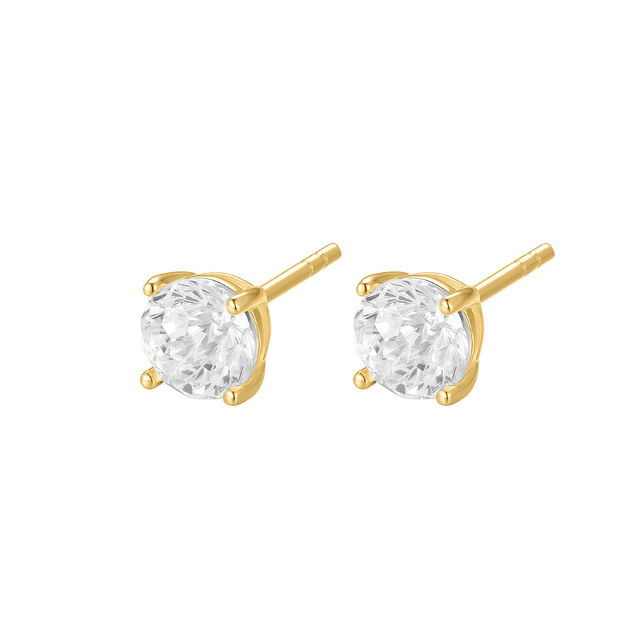 Classic Soliaire Ohrstecker Caelia