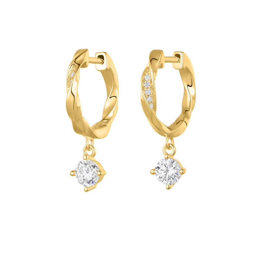 Sparkly Couture Creolen Delancey