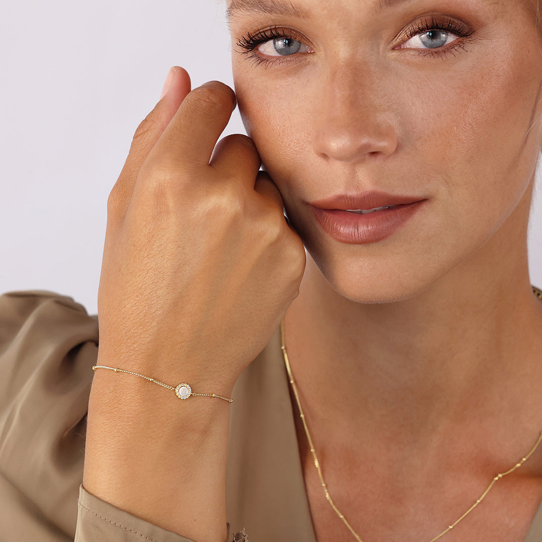 Shiny Circles Armband Gleam