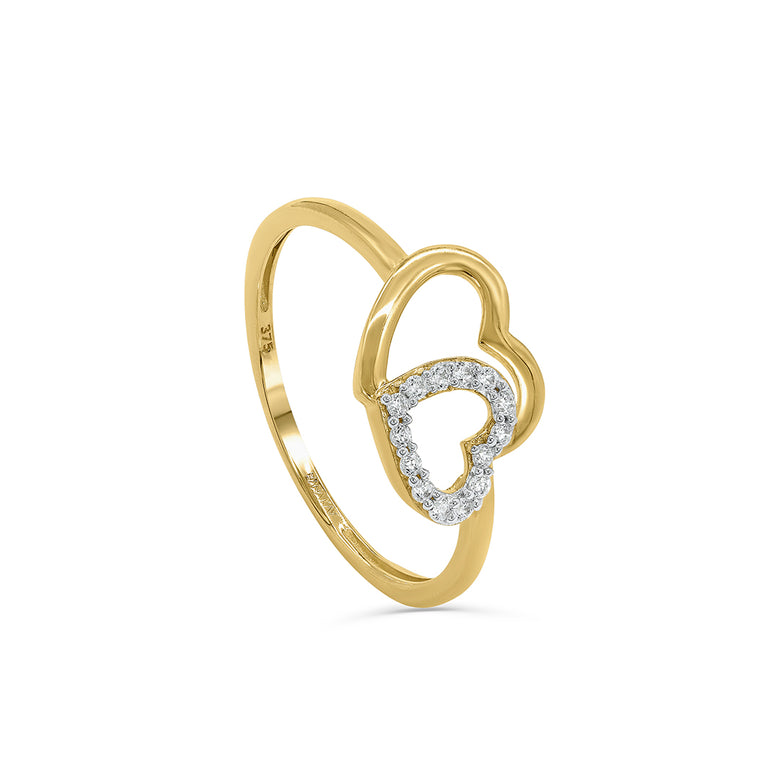 Nana Kay Echtgold Ring Together